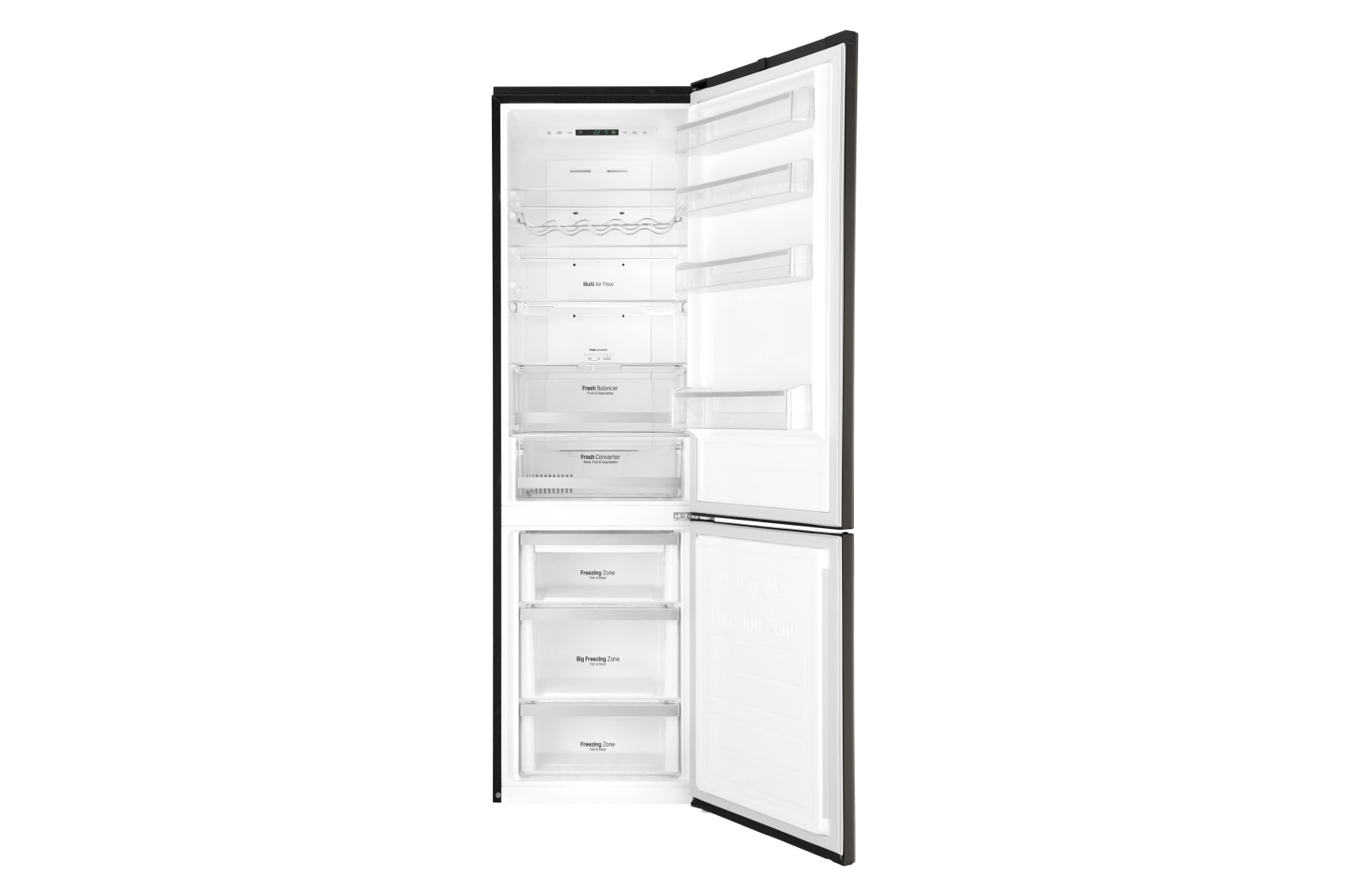 LG Lodówko-zamrażarka LG V+ 2,0m GBB60BLGFS, GBB60BLGFS