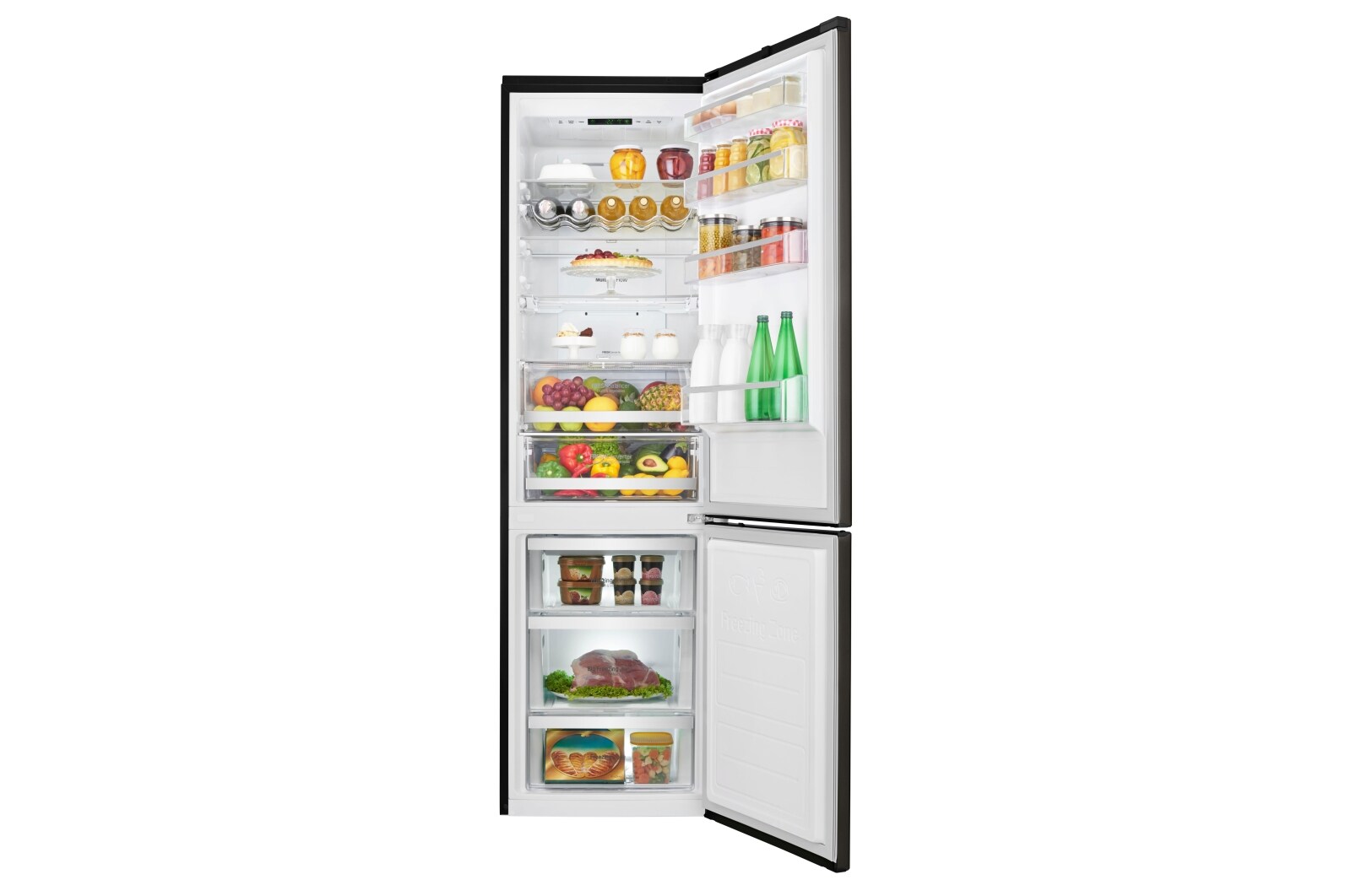 LG Lodówko-zamrażarka LG V+ 2,0m GBB60BLGFS, GBB60BLGFS