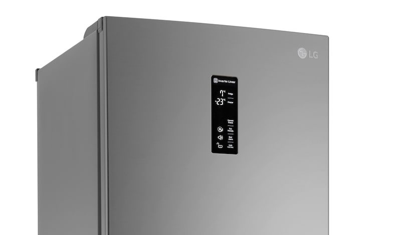 LG Lodówko-zamrażarka LG V+ 2,01m GBB60NSFFB, GBB60NSFFB