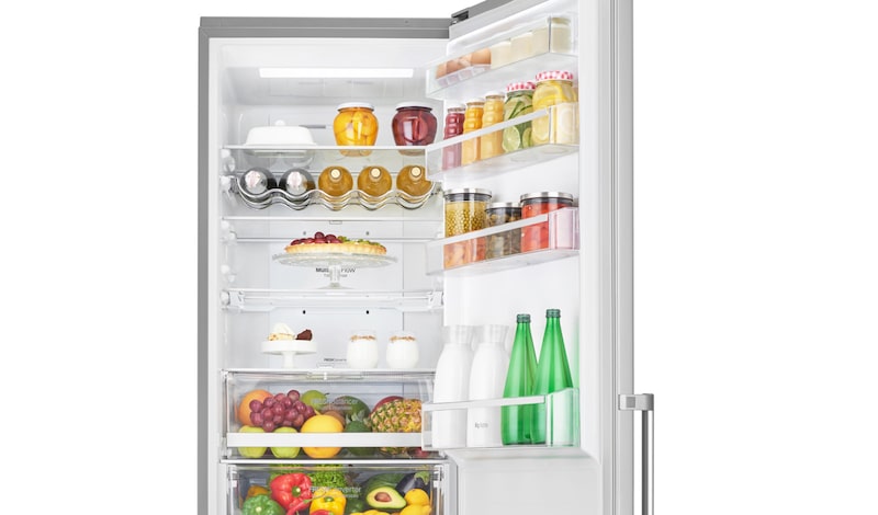 LG Lodówko-zamrażarka LG V+ 2,01m GBB60NSFFB, GBB60NSFFB