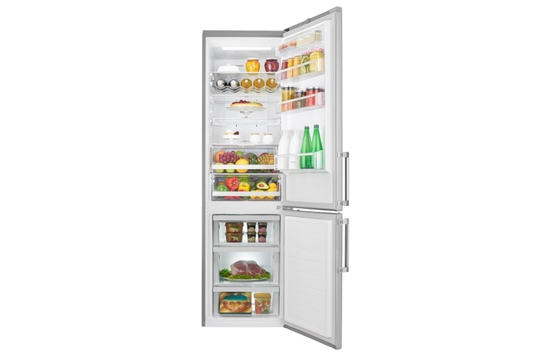LG Lodówko-zamrażarka LG V+ 2,01m GBB60NSFFB, GBB60NSFFB