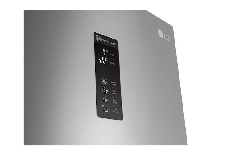 LG Lodówko-zamrażarka LG V+ 2,01m GBB60NSFFS, GBB60NSFFS