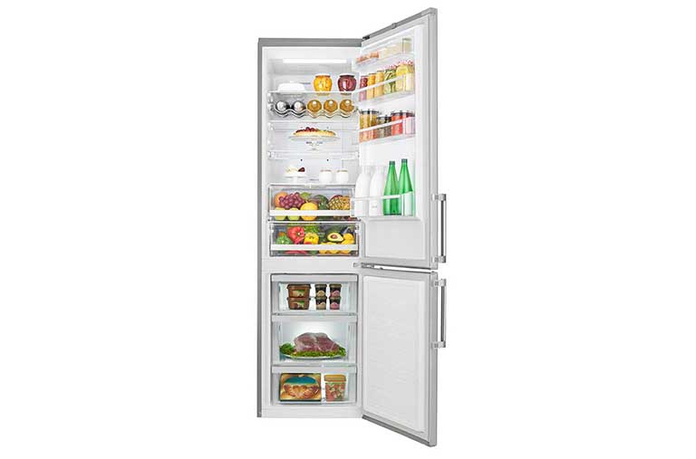 LG Lodówko-zamrażarka LG V+ 2,01m GBB60NSFZB, GBB60NSFZB