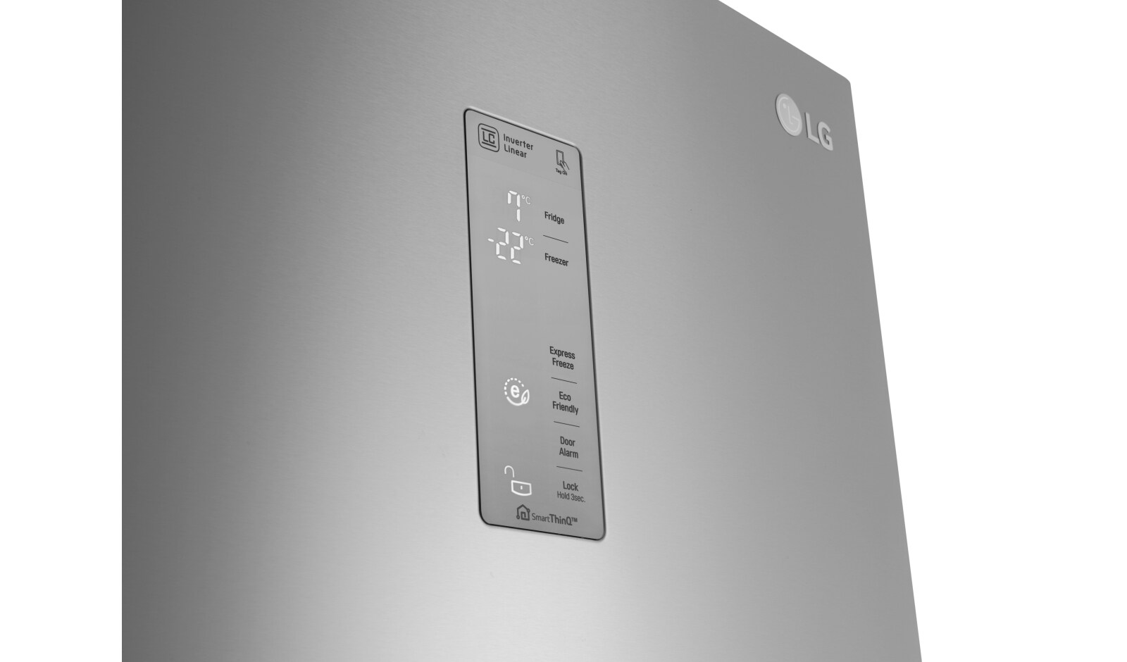 LG Lodówko-zamrażarka LG V+ 2,01m GBB60NSYQE, GBB60NSYQE