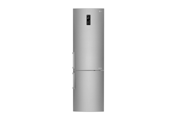Lodówko-zamrażarka LG V&#43; 2,01m GBB60SAFFB GBB60SAFFB - widok z przodu