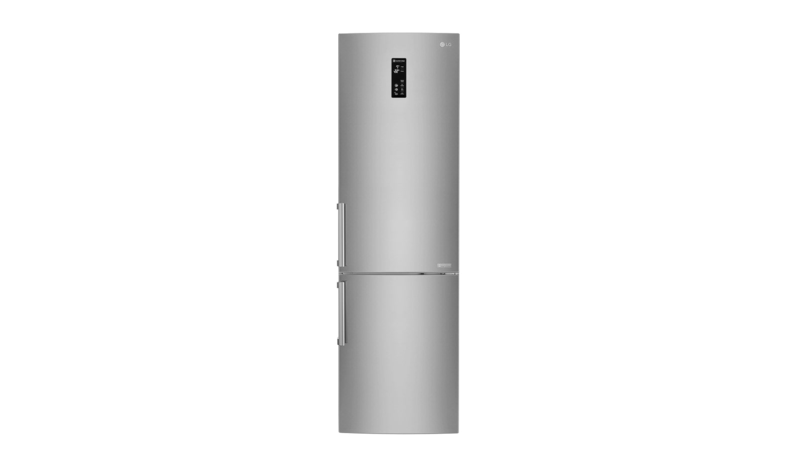 Lodówko-zamrażarka LG V&#43; 2,01m GBB60SAFFB GBB60SAFFB - widok z przodu