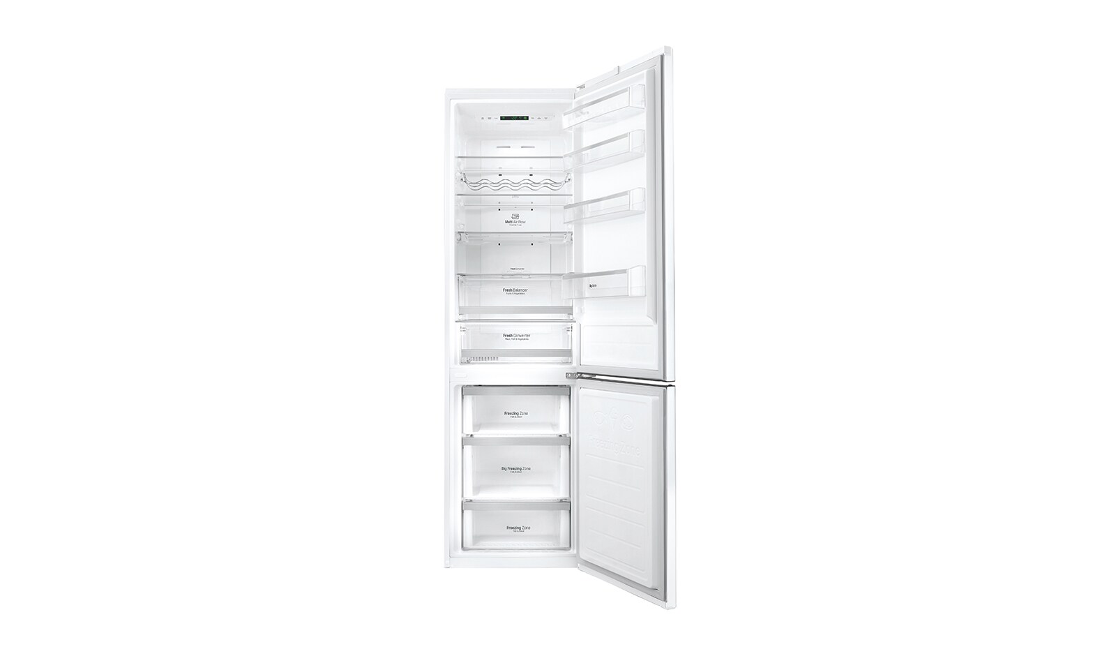 LG Lodówko-zamrażarka LG V+ 2,01m GBB60SWGFS, GBB60SWGFS