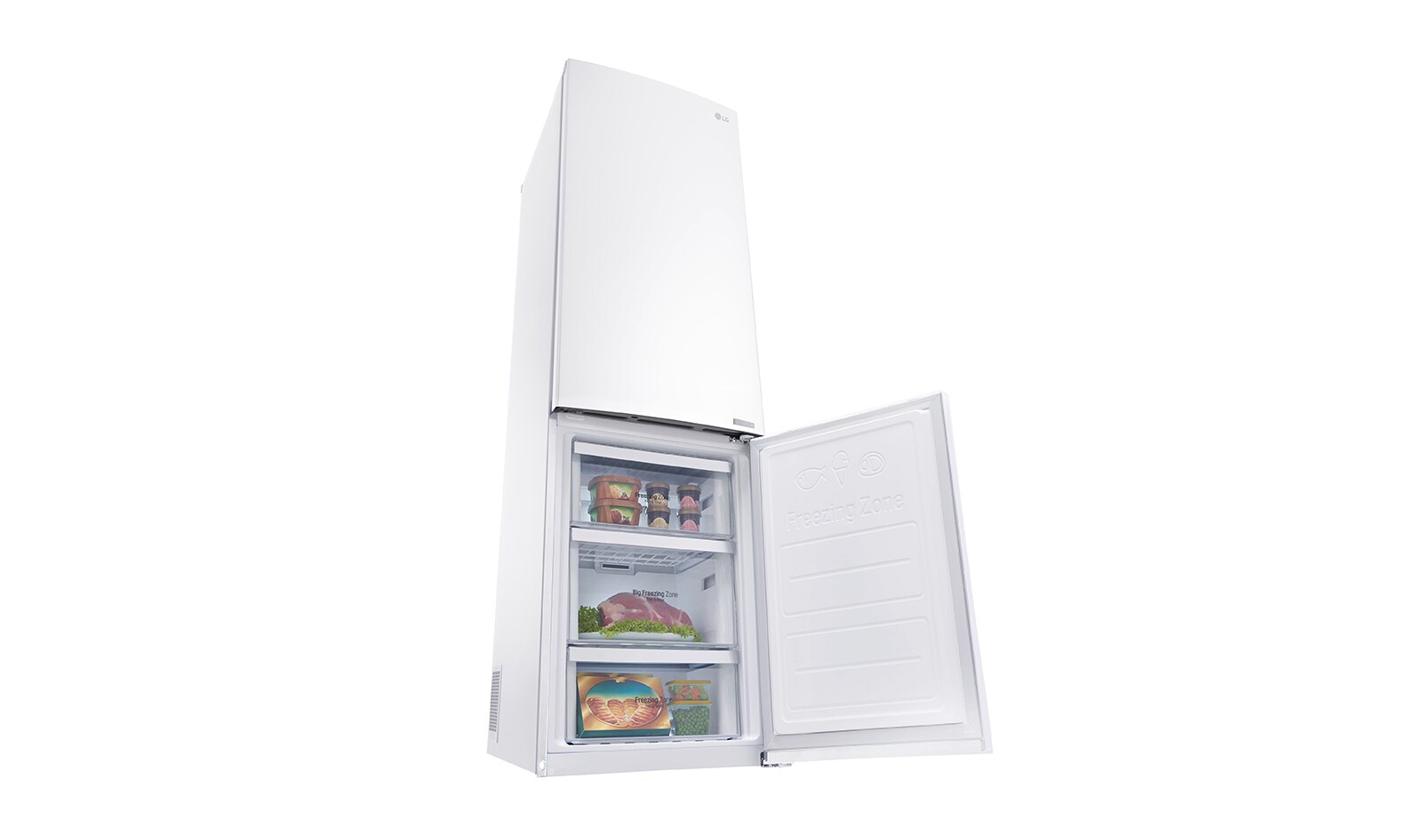 LG Lodówko-zamrażarka LG V+ 2,01m GBB60SWGFS, GBB60SWGFS
