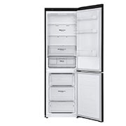 LG Lodówko-zamrażarka LG V+ | 1,86m | czarna | DoorCooling+™ | Total No Frost | 36db | LinearCooling™ | 341 L | GBF61BLHMN, GBB61BLHMN