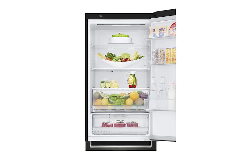 LG Lodówko-zamrażarka LG V+ 1,86m ThinQ GBB61BLHZN, GBB61BLHZN