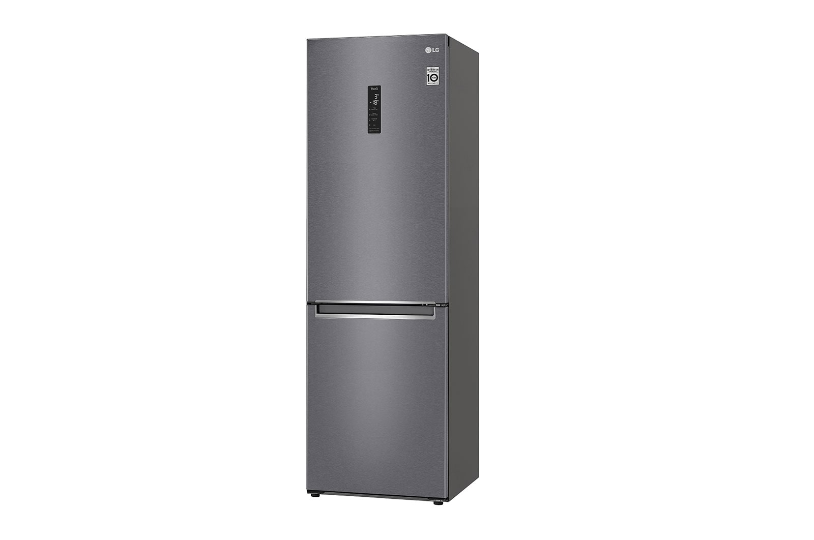 LG Lodówko-zamrażarka LG V+ | 1,86m | srebrna | DoorCooling+™ | Total No Frost | 36db | LinearCooling™ | 341 L | GBB61DSHMN, GBB61DSHMN