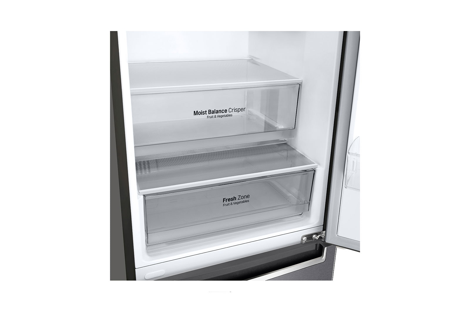 LG Lodówko-zamrażarka LG V+ | 1,86m | srebrna | DoorCooling+™ | Total No Frost | 36db | LinearCooling™ | 341 L | GBB61DSHMN, GBB61DSHMN