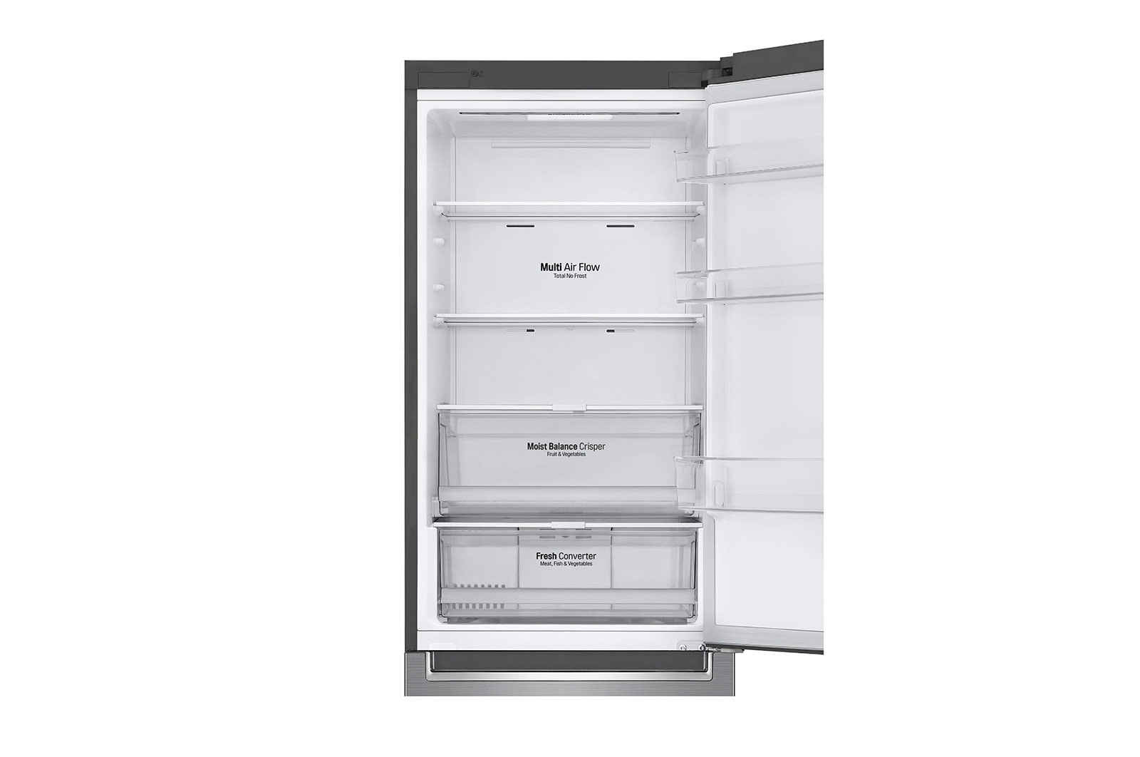LG Lodówko-zamrażarka LG V+ 1,86m ThinQ GBB61PZFFN, GBB61PZFFN