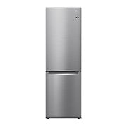 Lodówko-zamrażarka LG V&#43; | srebrna | 1,86m | DoorCooling&#43; | Total No Frost | klasa C | GBB61PZGCN1 GBB61PZGCN1 - widok z przodu