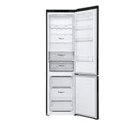LG Lodówko-zamrażarka LG V+ | 2,03m | DoorCooling+™ | Total No Frost | czarna | klasa D | GBB62BLGGC, GBB62BLGGC