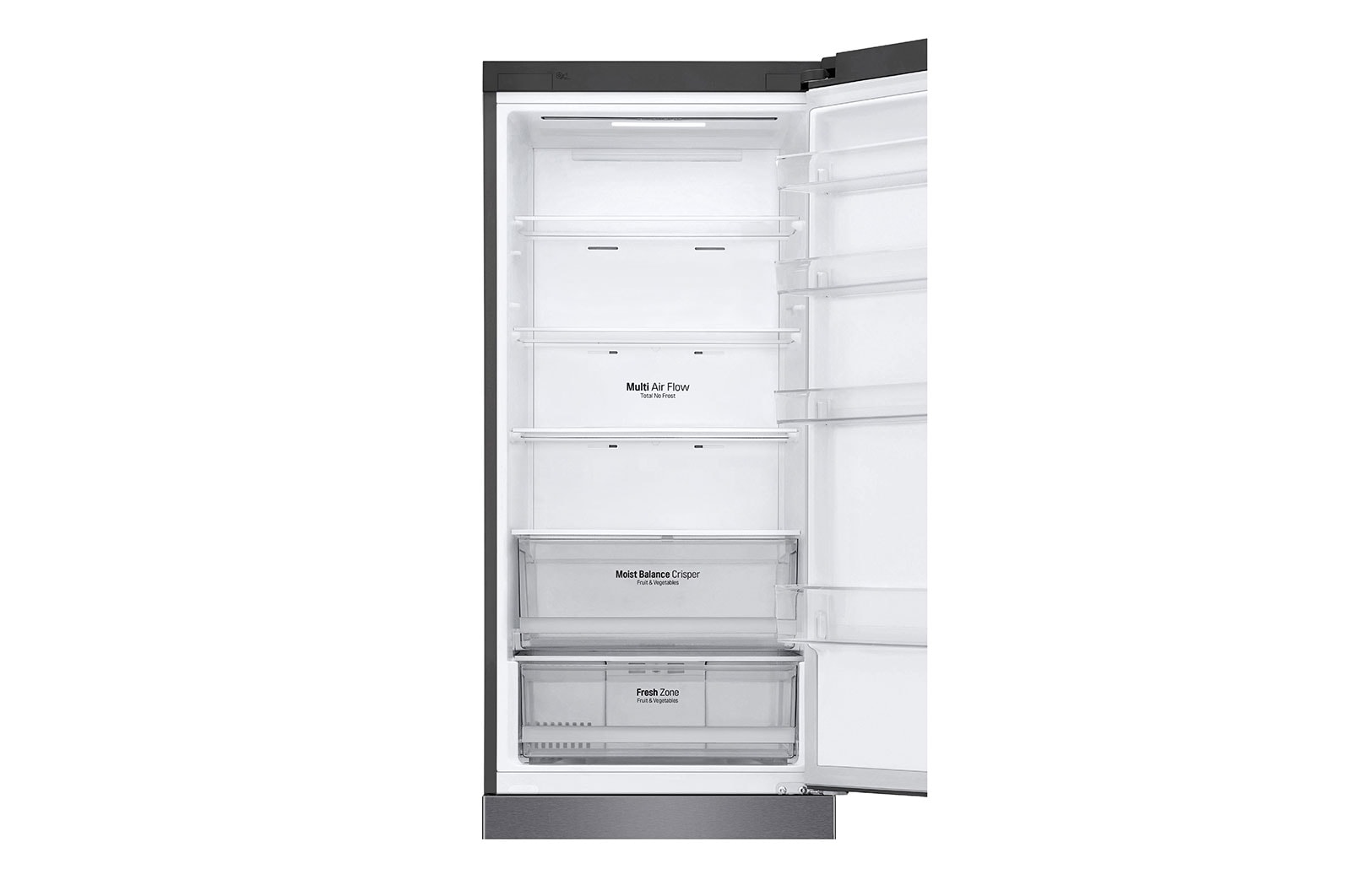 LG Lodówka DoorCooling+™ |srebrna| GBB62DSHEC, GBB62DSHEC