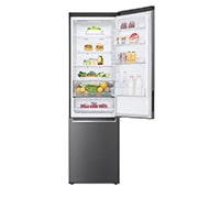 LG Lodówka DoorCooling+™ |srebrna| GBB62DSHEC, GBB62DSHEC