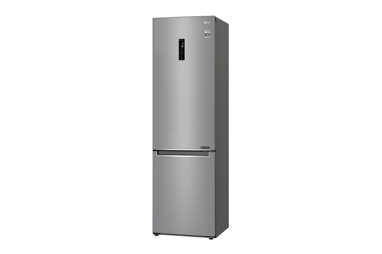 LG Lodówko-zamrażarka LG V+ | 2,03m | ThinQ | DoorCooling+™ | klasa D | srebrna | Total No Frost | GBB62PZFGN, GBB62PZFGN