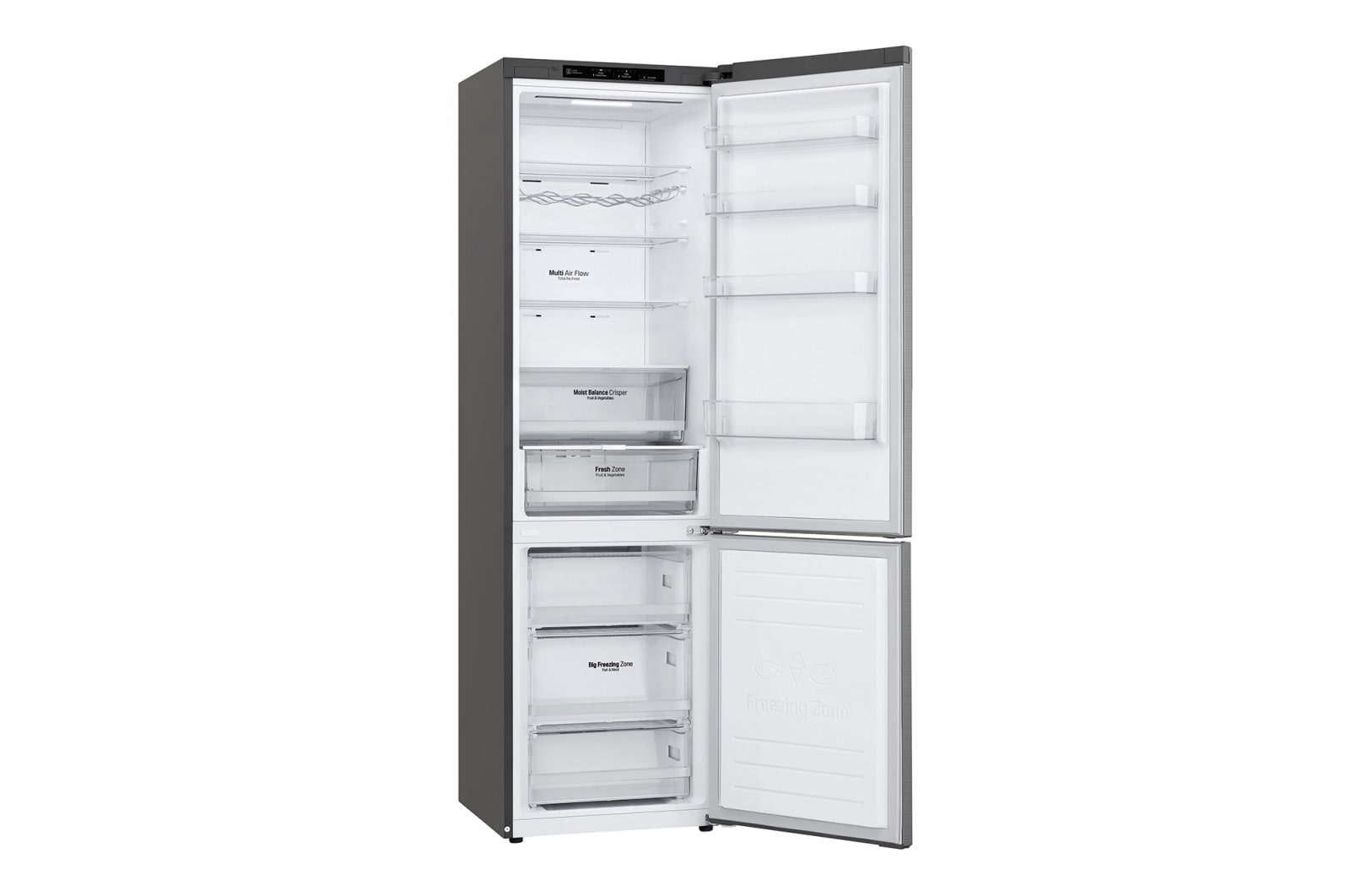 LG Lodówko-zamrażarka LG V+ 2,03m GBB62PZGFN, GBB62PZGFN