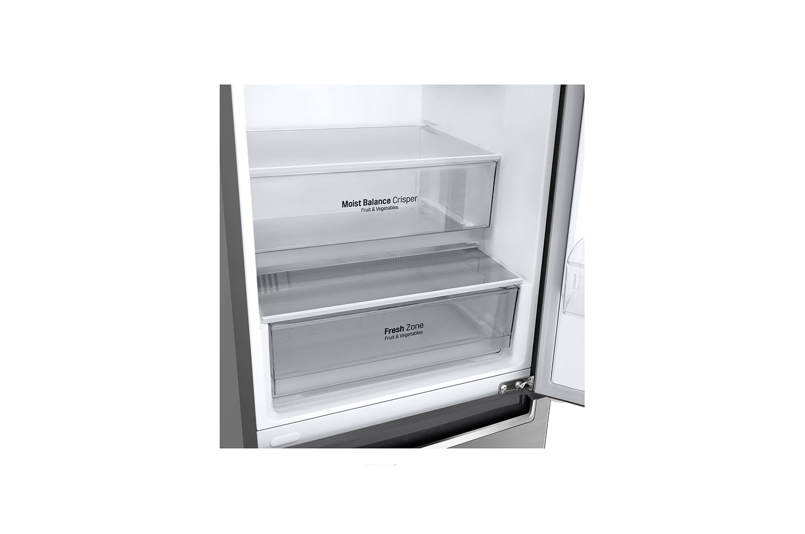 LG Lodówka DoorCooling+™|srebrna| GBB62PZHMN, GBB62PZHMN