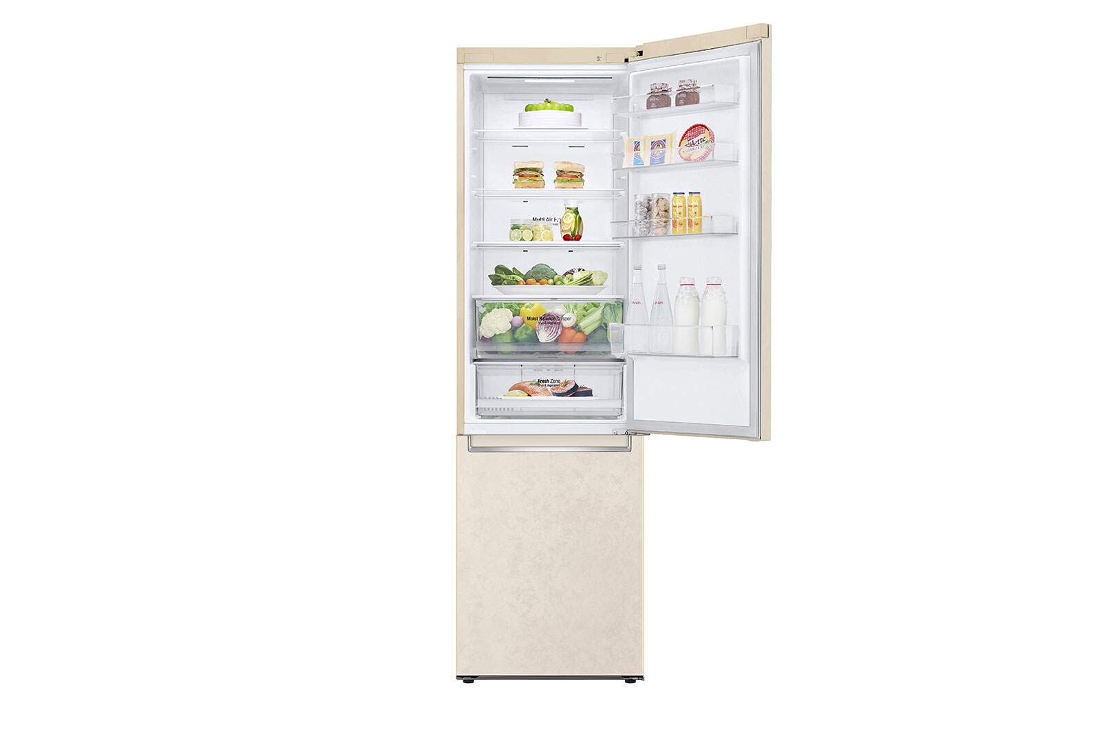 LG Lodówko-zamrażarka LG V+ 2,03m ThinQ GBB62SEHMN, GBB62SEHMN