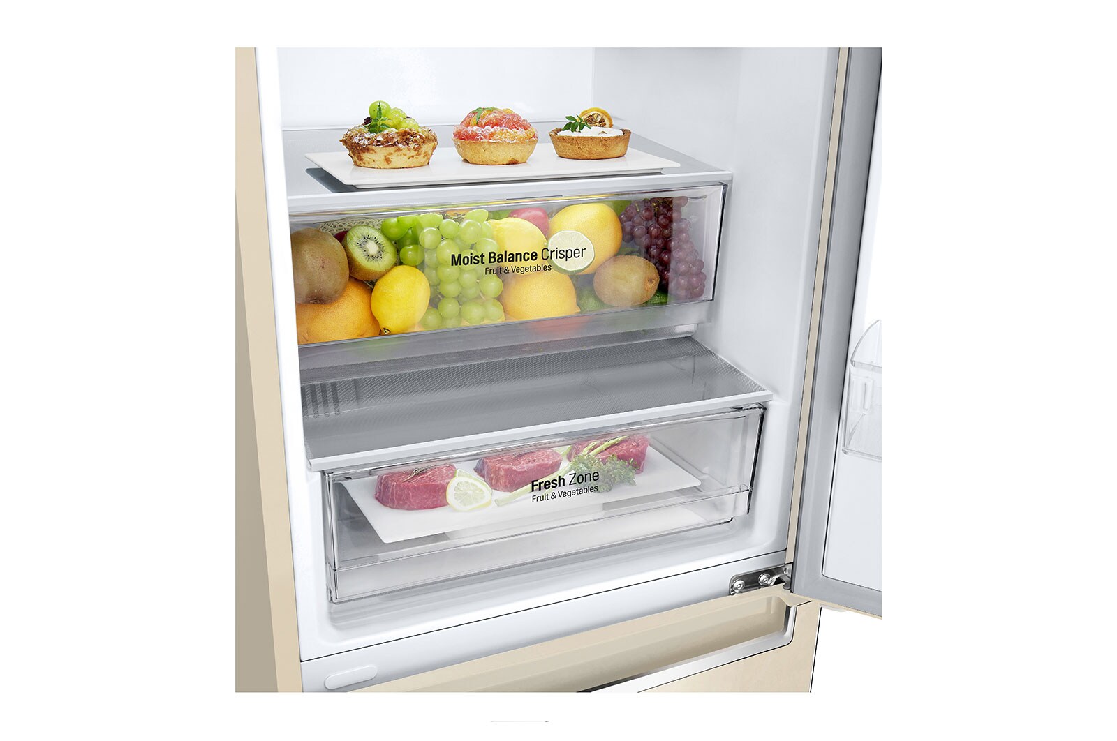 LG Lodówko-zamrażarka LG V+ 2,03m ThinQ GBB62SEHMN, GBB62SEHMN