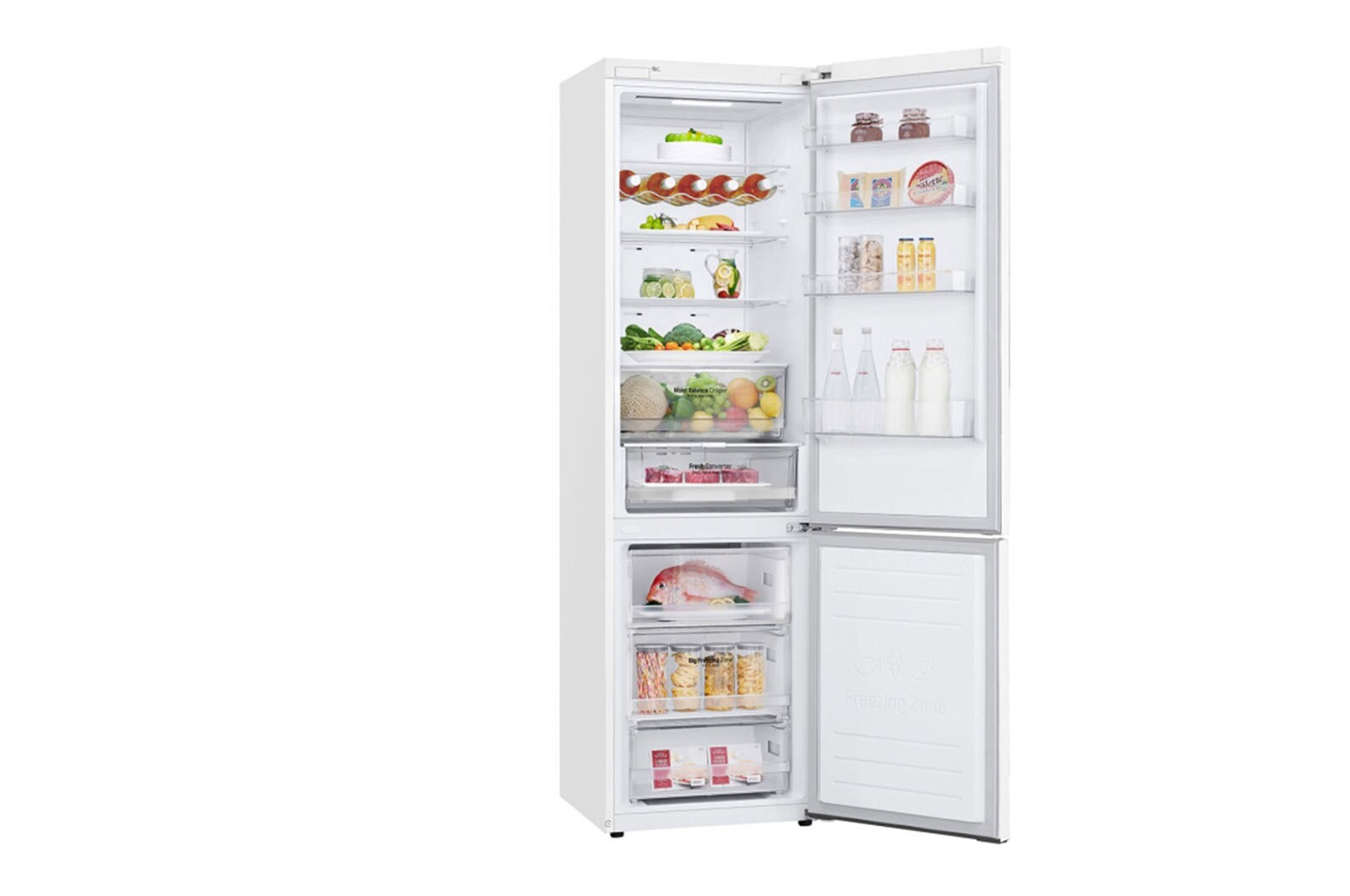 LG Lodówko-zamrażarka LG V+ 2,03m ThinQ GBB62SWFGN, GBB62SWFGN