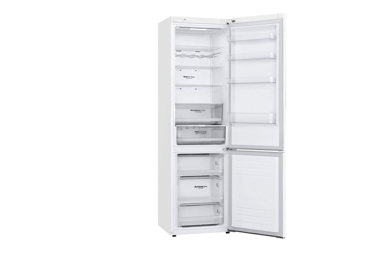 LG Lodówko-zamrażarka LG V+ 2,03m ThinQ GBB62SWFGN, GBB62SWFGN