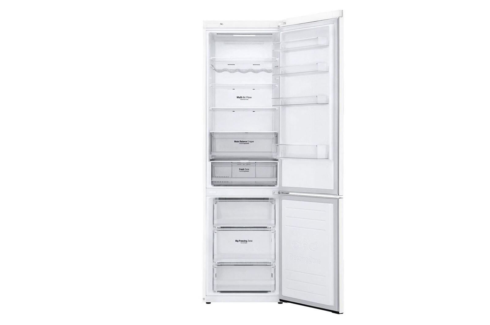 LG Lodówko-zamrażarka LG V+ 2,03m ThinQ GBB62SWFGN, GBB62SWFGN