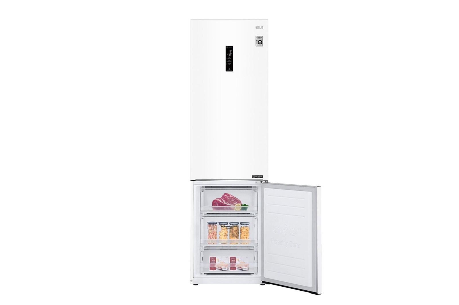 LG Lodówko-zamrażarka LG V+ 2,03m ThinQ GBB62SWFGN, GBB62SWFGN
