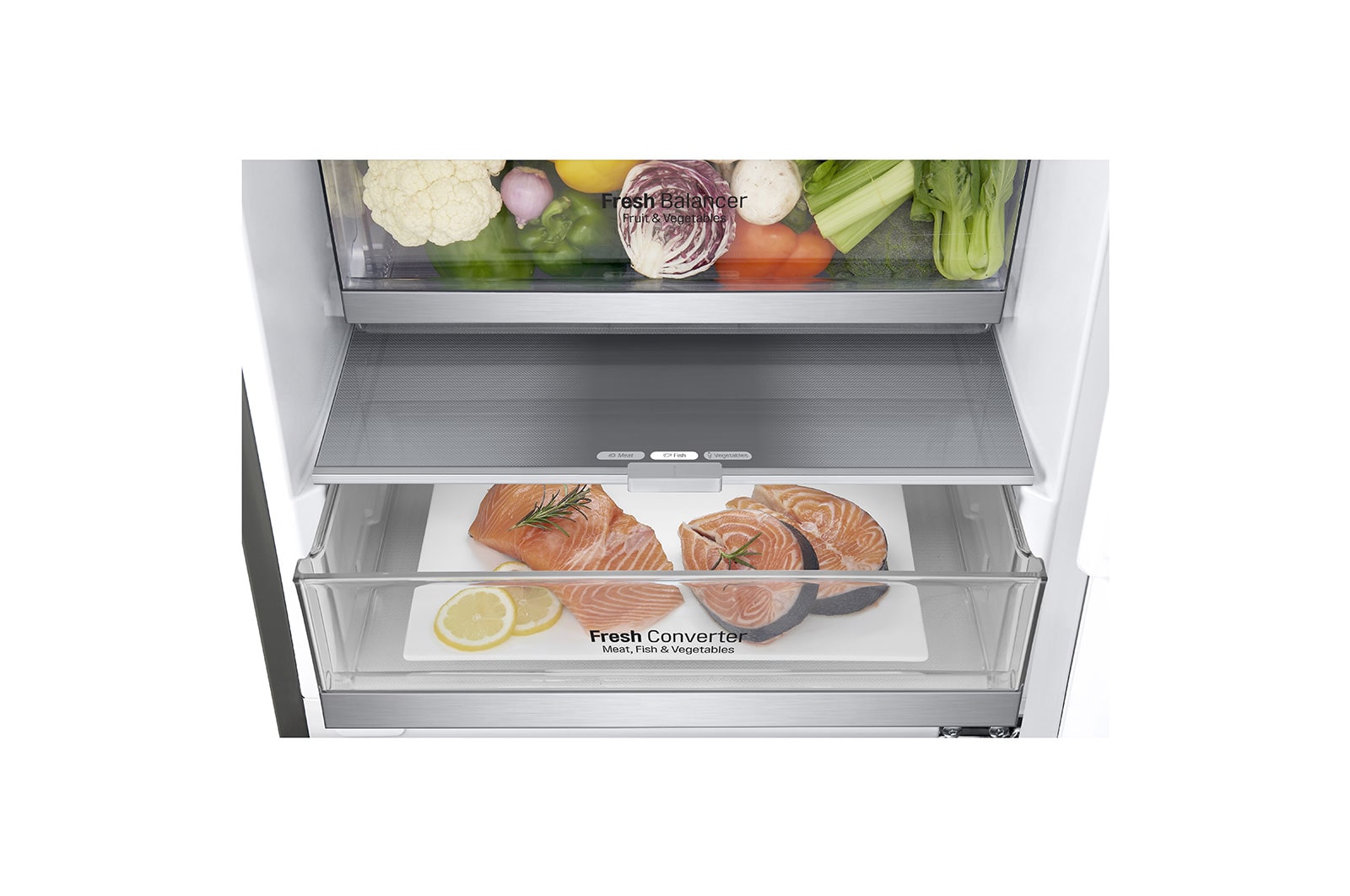 LG Lodówko-zamrażarka LG V+ 1,86m ThinQ GBB71PZDZN, GBB71PZDZN