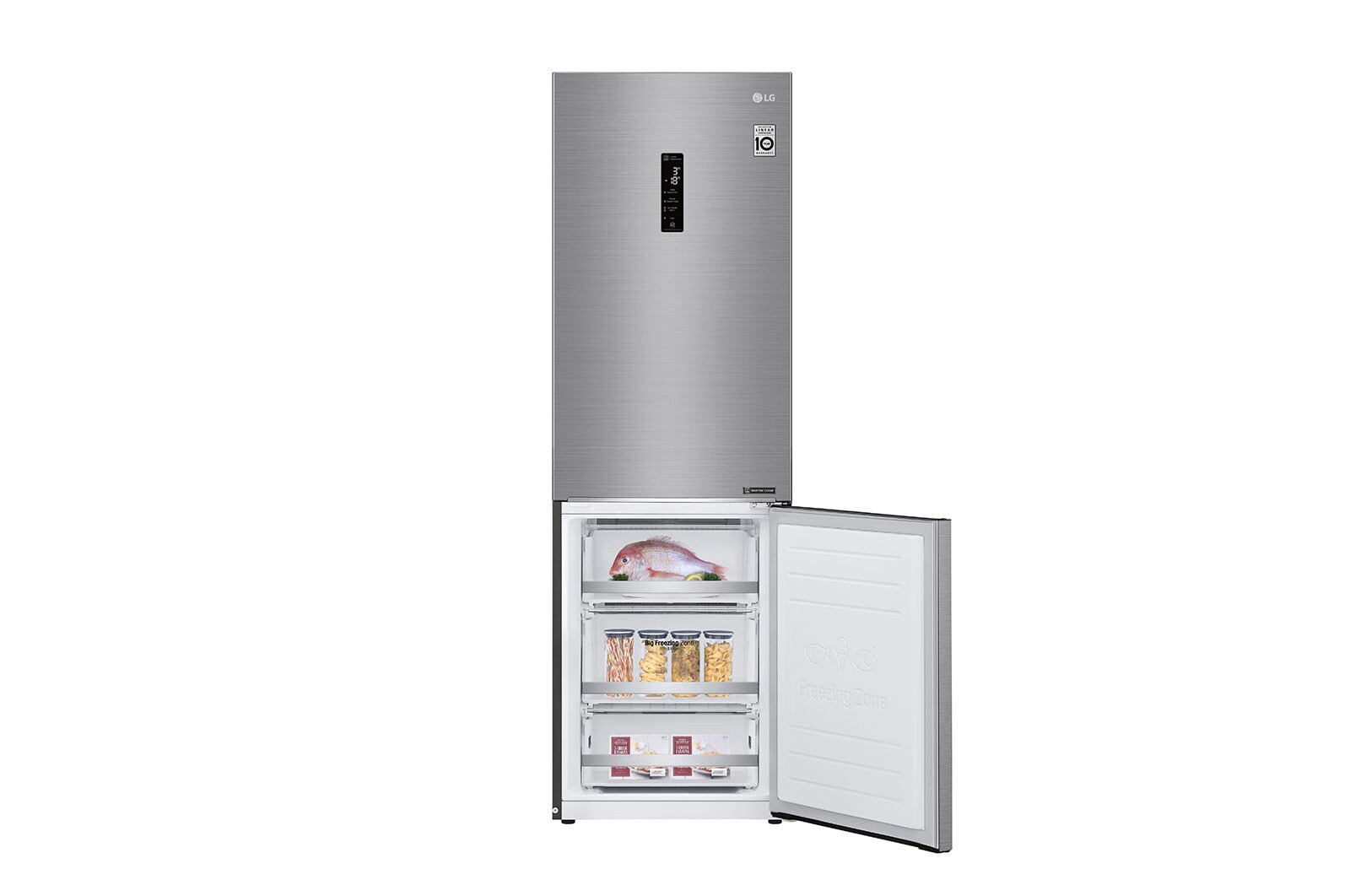 LG Lodówko-zamrażarka LG V+ 1,86m ThinQ GBB71PZDZN, GBB71PZDZN