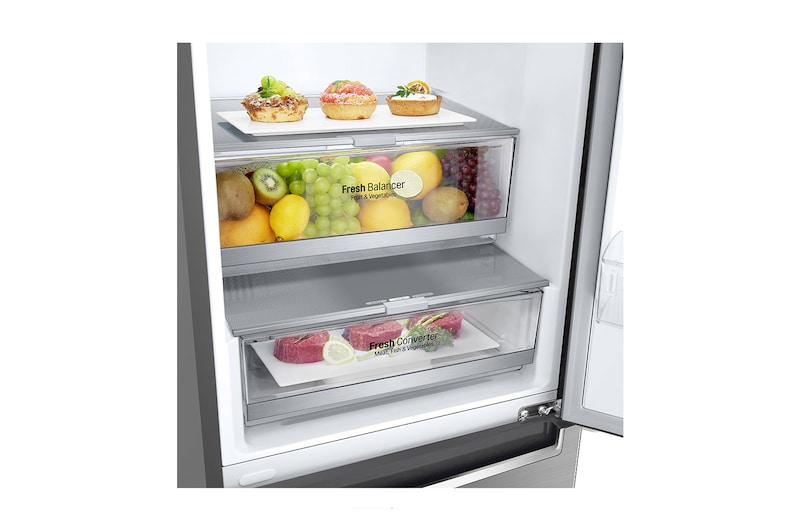 LG Lodówko-zamrażarka LG V+ 1,86m GBB71PZEZN, GBB71PZEZN