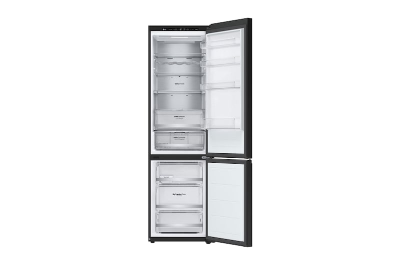 LG Lodówka DoorCooling+™ |czarna| GBB72BM9DQ, GBB72BM9DQ