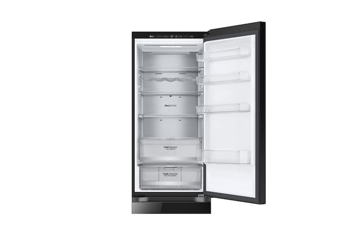 LG Lodówka DoorCooling+™ |czarna| GBB72BM9DQ, GBB72BM9DQ