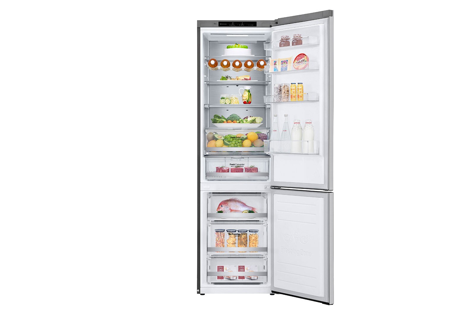 LG Lodówko-zamrażarka LG V+ 2,03m ThinQ GBB72MBVCN , GBB72MBVCN