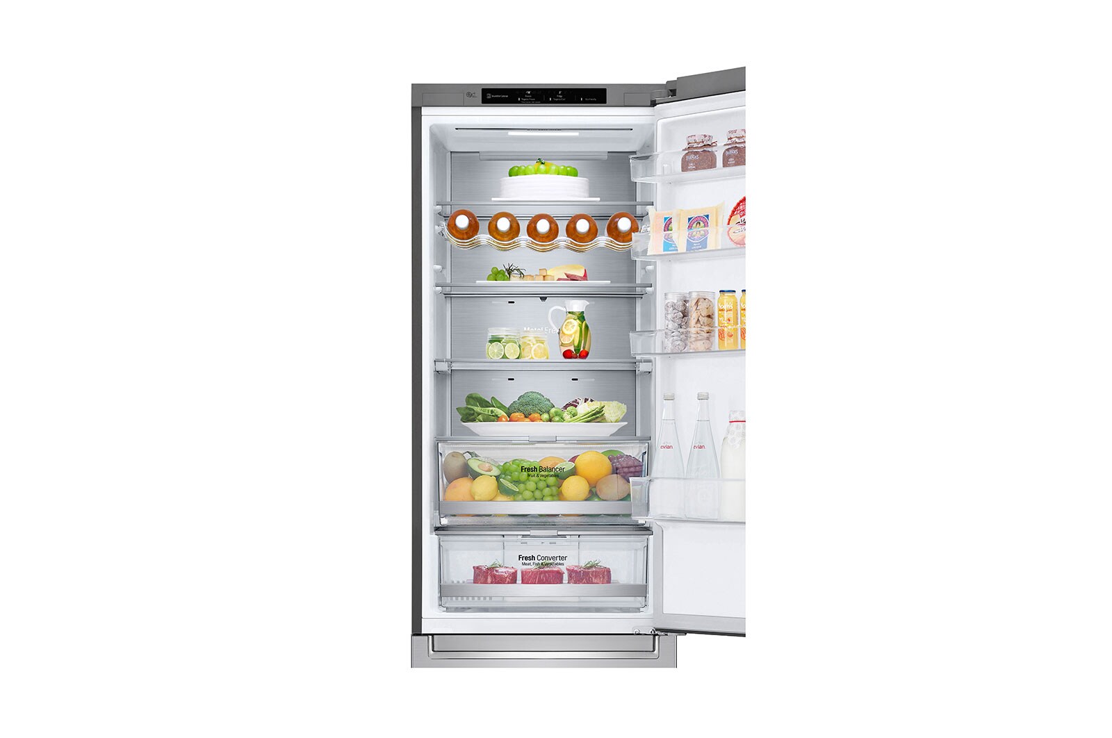 LG Lodówko-zamrażarka LG V+ 2,03m ThinQ GBB72MBVCN , GBB72MBVCN