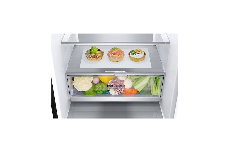 LG Lodówka DoorCooling+™ |grafitowa| GBB72MCUGN, GBB72MCUGN