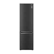 Lodówko-zamrażarka LG V&#43; | 2,03m |  ciemny grafit mat | DoorCooling&#43;™ | Total No Frost | klasa D | GBB72MCVGN GBB72MCVGN - widok z przodu
