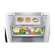 LG Lodówko-zamrażarka LG V+ | 2,03m |  ciemny grafit mat | DoorCooling+™ | Total No Frost | klasa D | GBB72MCVGN, GBB72MCVGN
