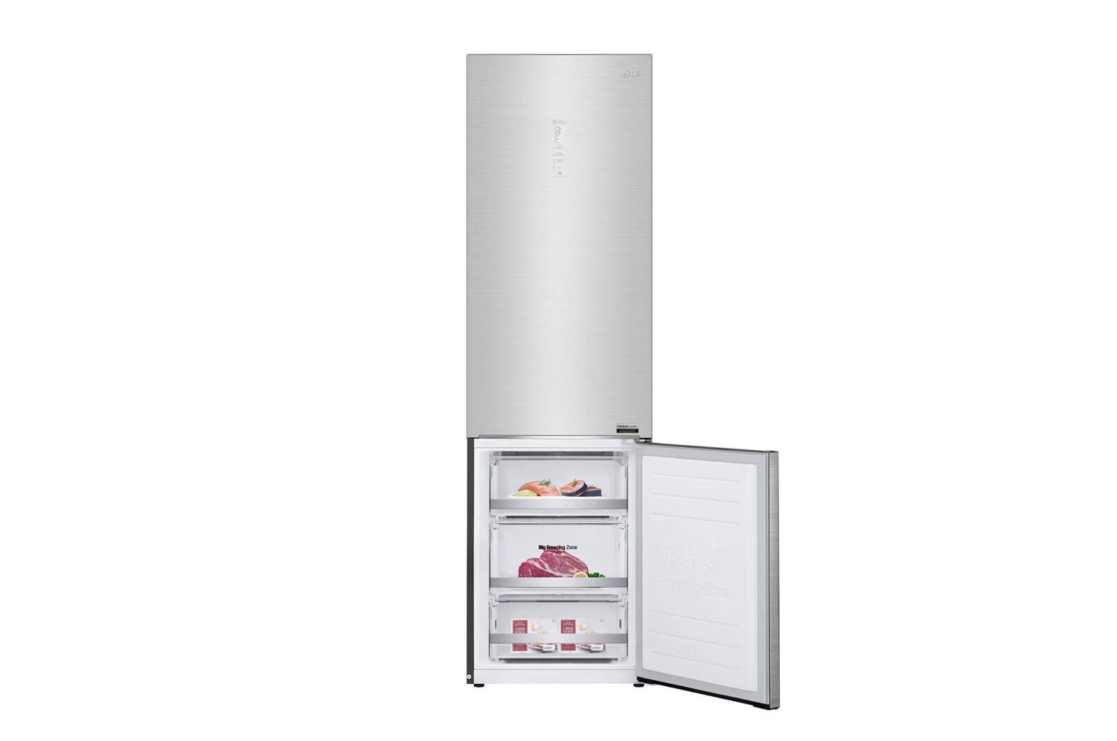 LG Lodówko-zamrażarka LG V+ 2,03m ThinQ GBB72NSCXN, GBB72NSCXN