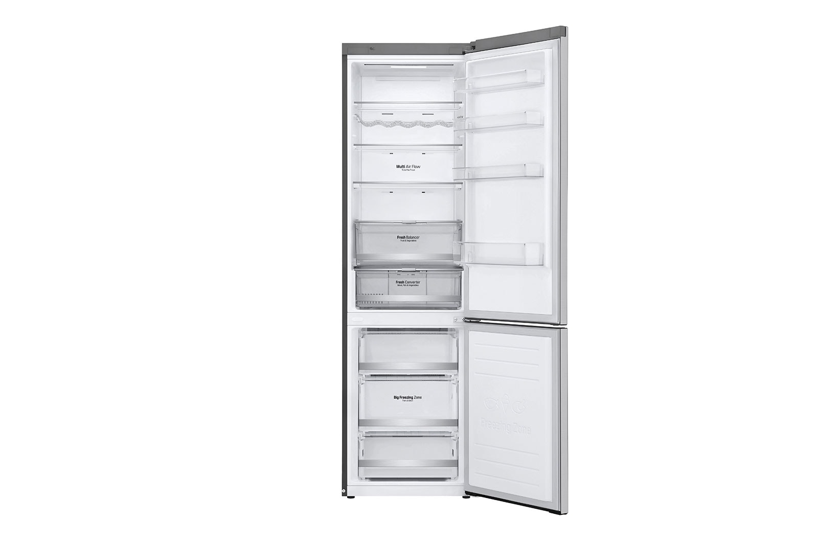 LG Lodówko-zamrażarka LG V+ 2,03m ThinQ GBB72NSDFN, GBB72NSDFN