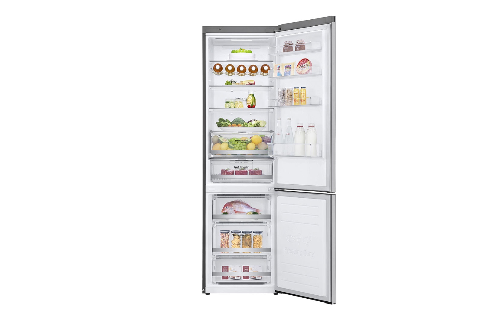 LG Lodówko-zamrażarka LG V+ 2,03m ThinQ GBB72NSDZN, GBB72NSDZN