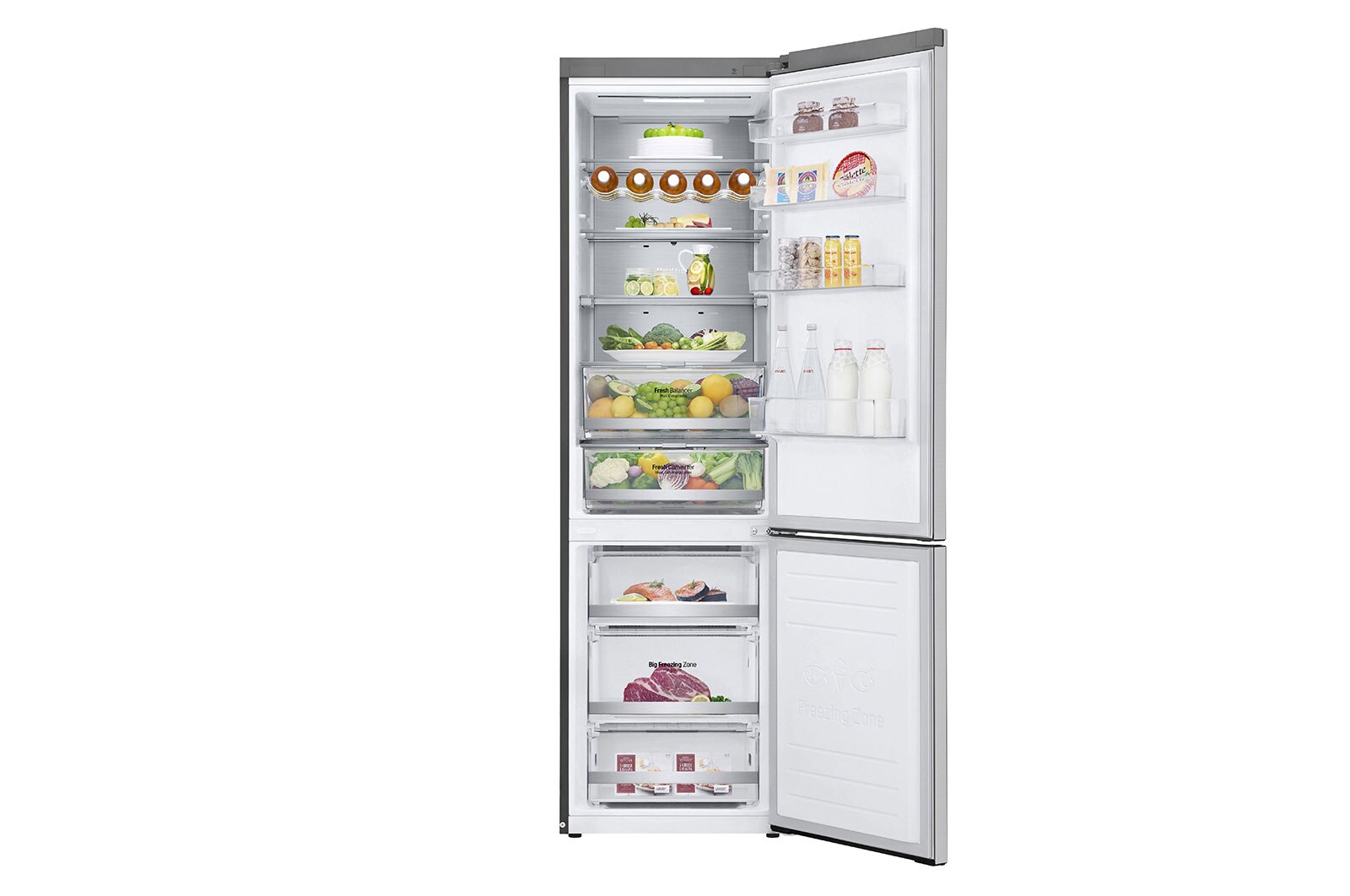LG Lodówko-zamrażarka LG V+ 2,03m ThinQ GBB72NSUCN, GBB72NSUCN