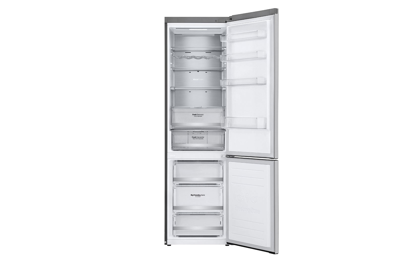LG Lodówko-zamrażarka LG V+ 2,03m ThinQ GBB72NSUCN, GBB72NSUCN