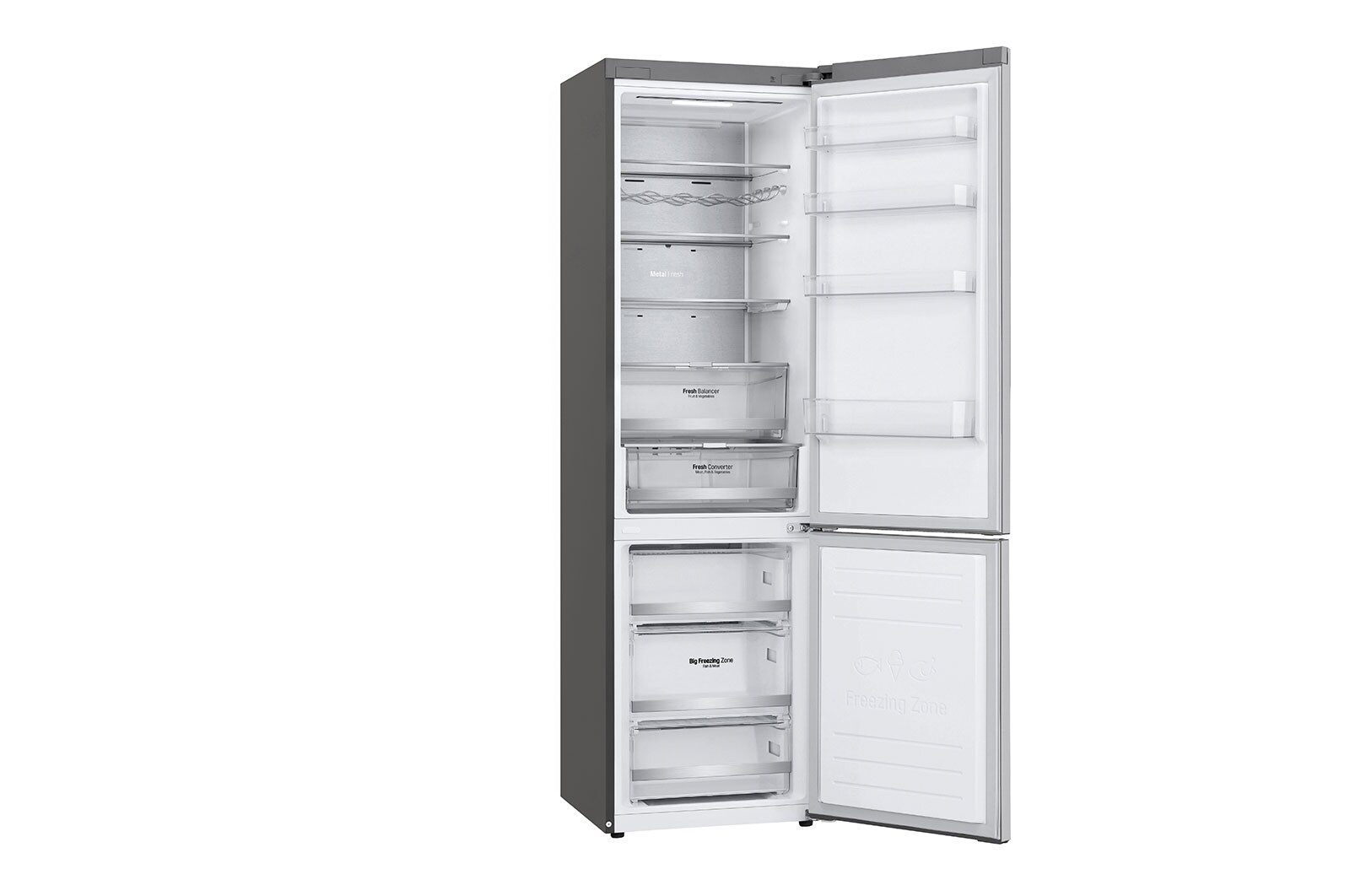 LG Lodówko-zamrażarka LG V+ 2,03m ThinQ GBB72NSUCN, GBB72NSUCN