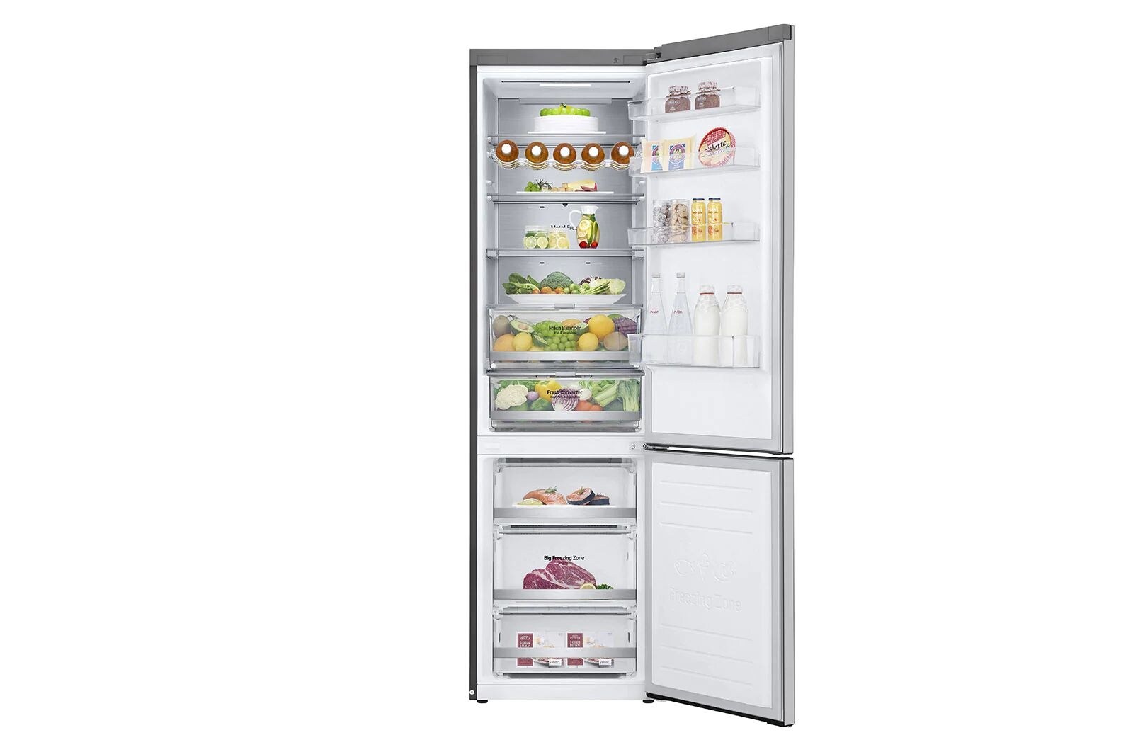 LG Lodówko-zamrażarka LG V+ 2,03m ThinQ GBB72NSUGN, GBB72NSUGN