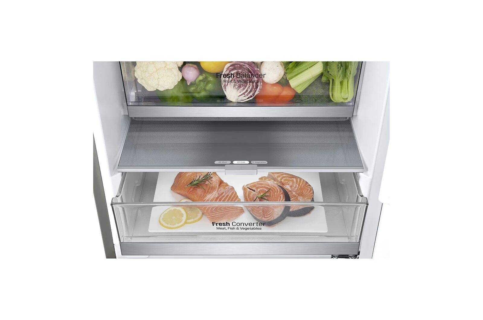 LG Lodówko-zamrażarka LG V+ 2,03m ThinQ GBB72NSUGN, GBB72NSUGN
