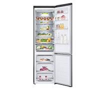 LG Lodówko-zamrażarka LG V+ | 2,03m | ThinQ | srebrna | DoorCooling+™ | Total No Frost | GBB72PZUGN, GBB72PZUGN