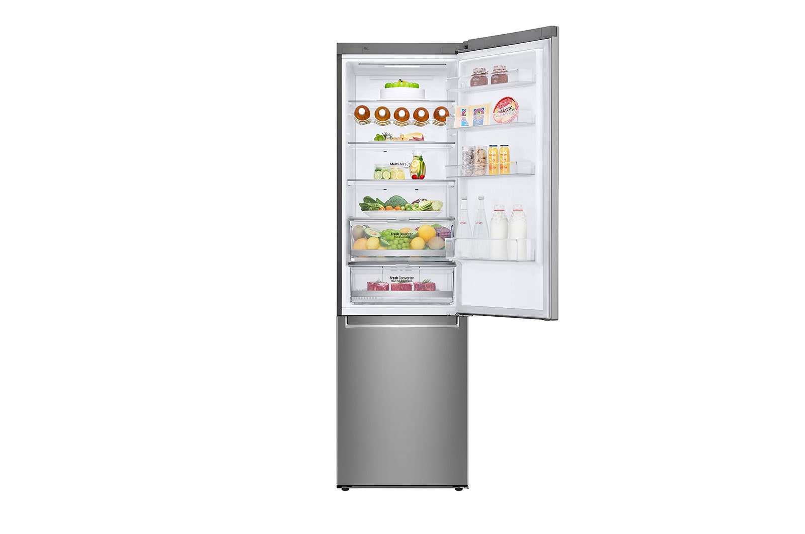 LG Lodówko-zamrażarka LG V+ 2,03m ThinQ GBB72PZDFN, GBB72PZDFN